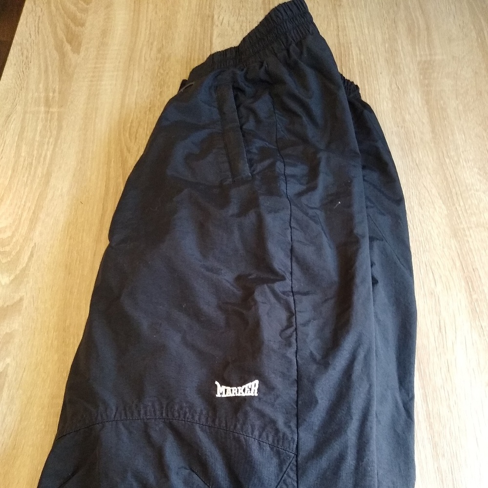 Marker Pants Woman's Black Insulated Powder Ski
